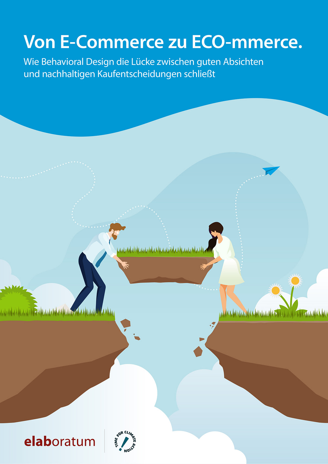 Titelbild Whitepaper: Von E-commerce zu ECO-mmerce. Titelbild Whitepaper: Von E-commerce zu ECO-mmerce.