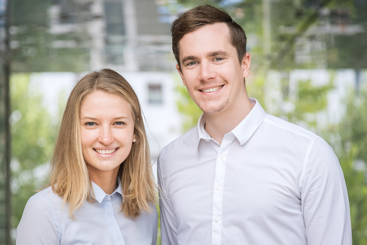 Anja Linnert und Patrick Wilhelm