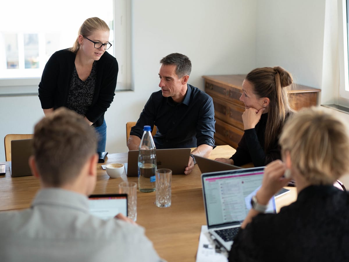 elaboratum Mitarbeitende bei einem Workshop