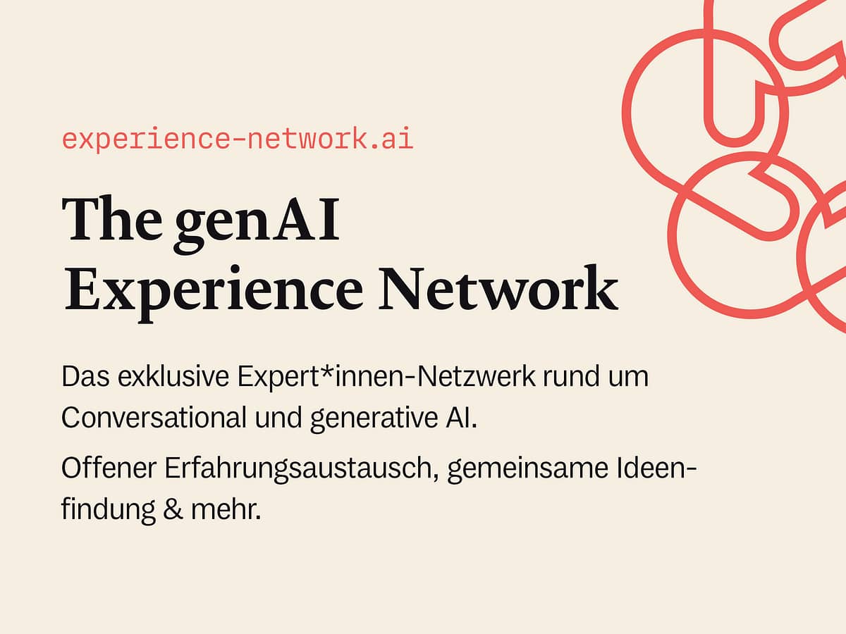 Vorschaubild genAI Experience Network Website
