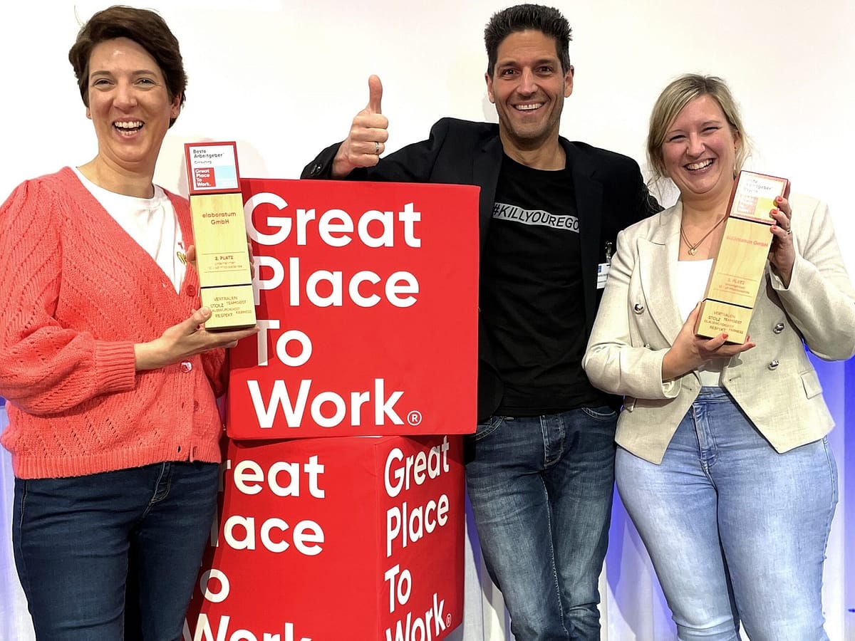 Verleihung Great Place to Work 2023