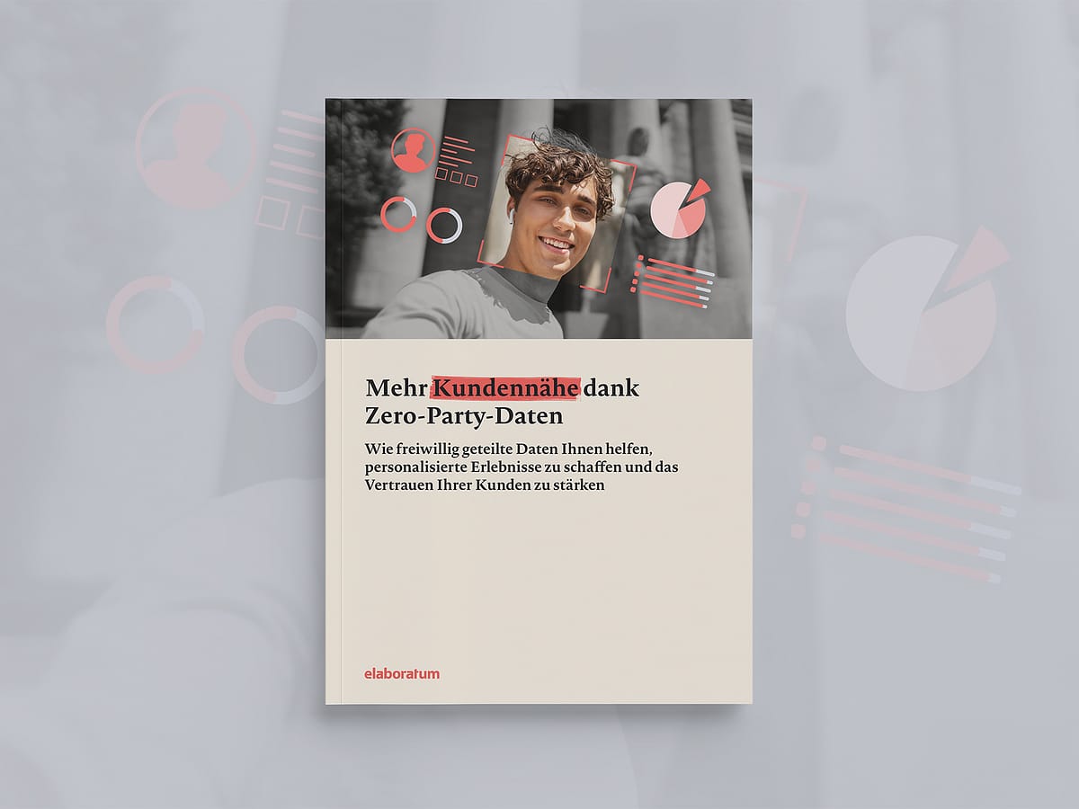 Cover des Whitepapers "Mehr Kundennähe dank Zero-Party-Daten"