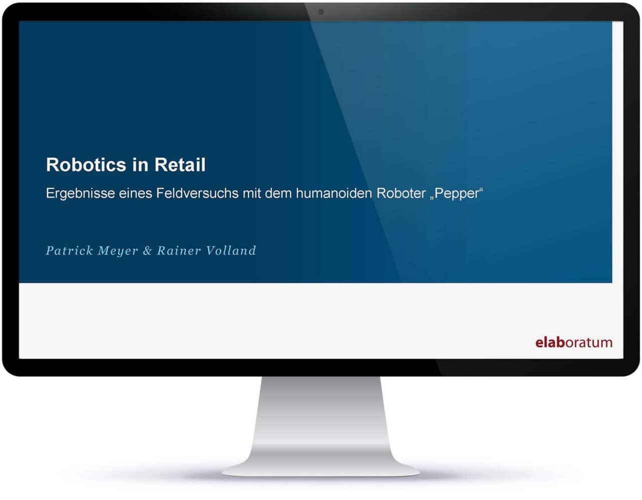 Cover Studie: Robotics in Retail