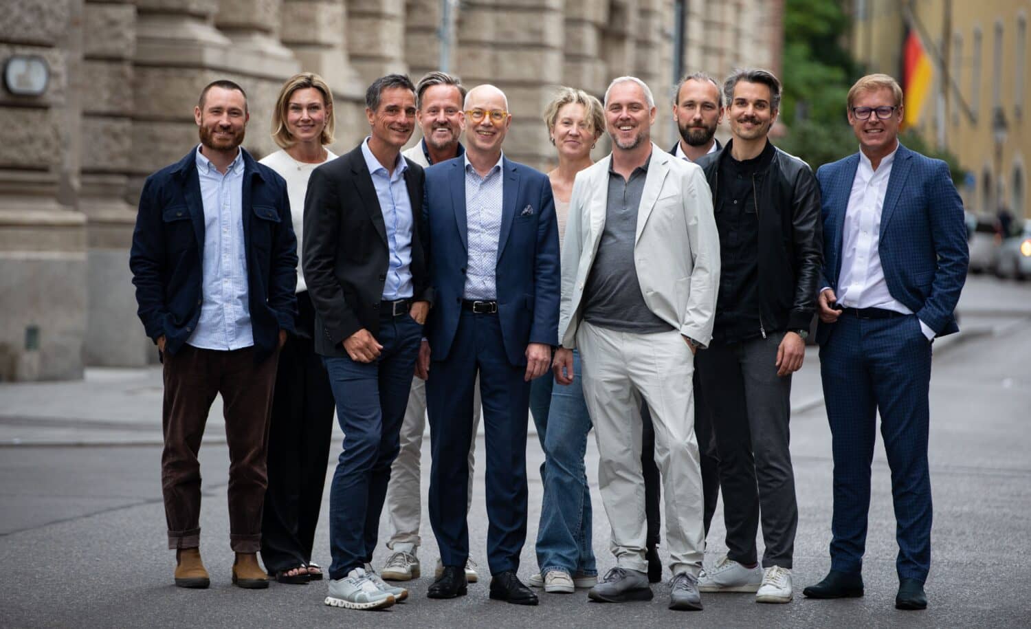 Marco Schulz (Managing Partner, elaboratum), Elin Kiw (Partner & Head of Communication, Eidra), Rainer Volland (Managing Partner, elaboratum), Christer Björk (Partner & Head of Commercial, Eidra), Prof. Dr. Klaus Gutknecht (Founder, elaboratum), Frida Lundh (Chief People & Culture Officer, Eidra), Mattias Olofssen (CEO, Eidra), Joachim Stalph (Managing Partner, elaboratum), Dr. Philipp Spreer (Managing Partner, elaboratum), Thorsten Harras (Managing Partner, elaboratum