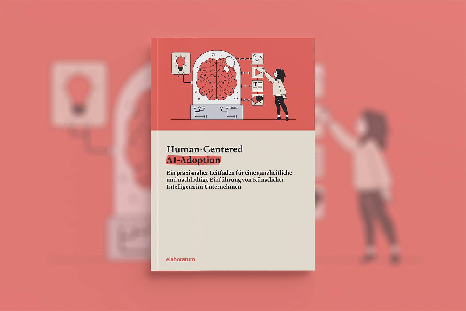 Cover des Whitepapers Human-Centered AI Adoption