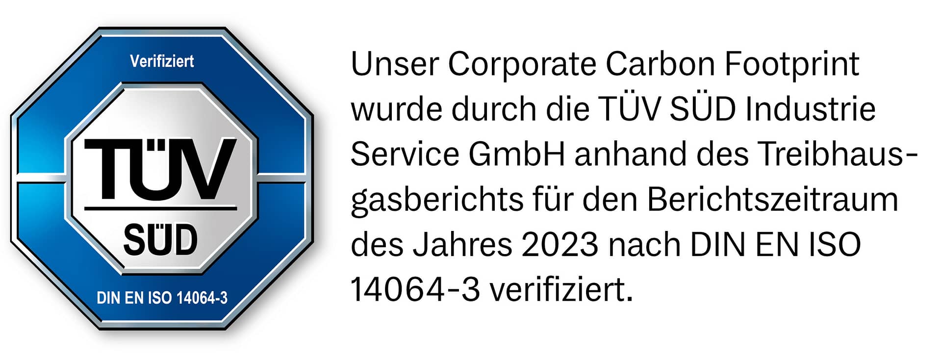 TÜV Süd Zertifizierung 2023