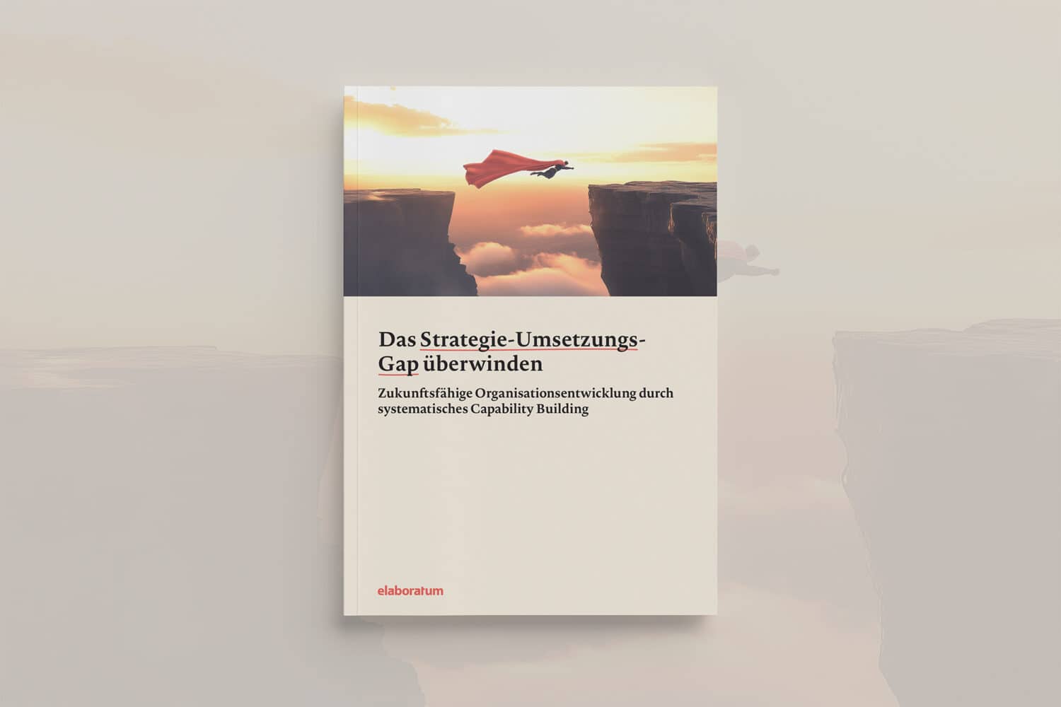 Cover des Whitepapers "Das Strategie-Umsetzungs-Gap überwinden"